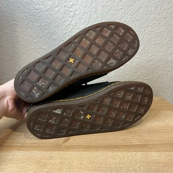 Dr. Martens Black Maelly Moto High Top Grunge Ankle Boots Bootie Sz US 6 - Picture 5 of 5